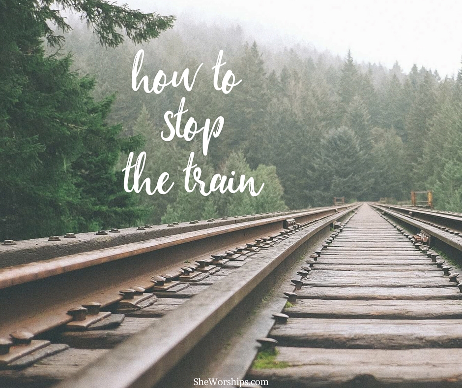 How to StoptheTrain